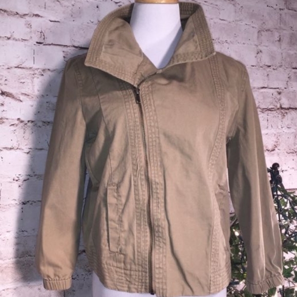 Hurley tan moto jacket - Picture 4 of 4